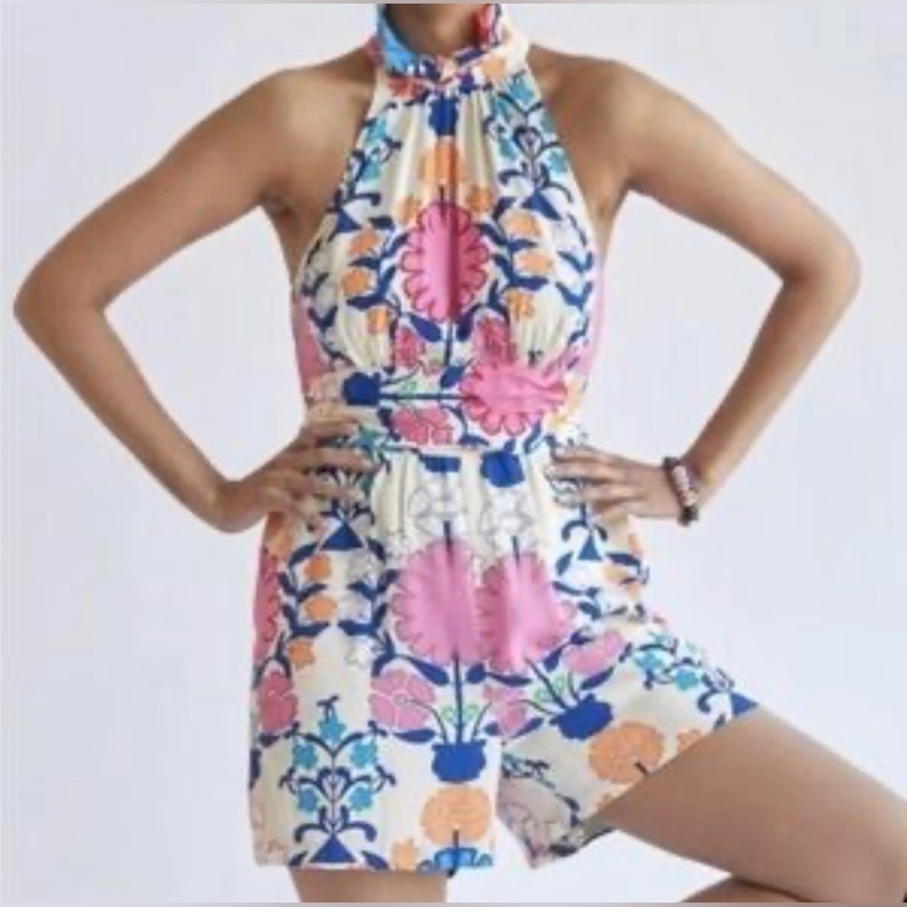 Rachel Roy Floral Romper